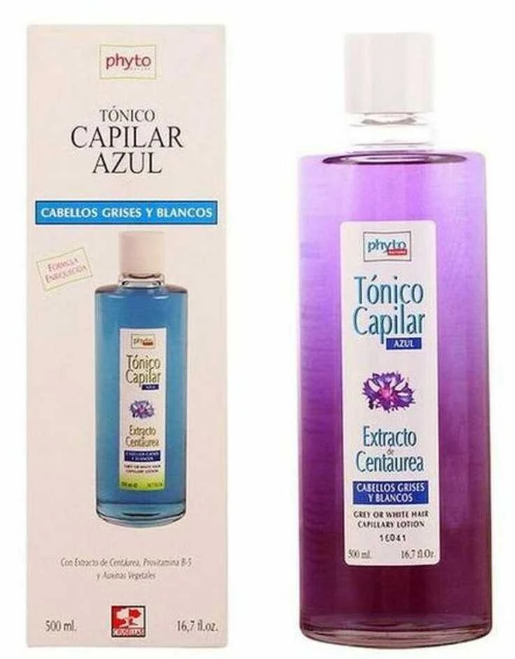 "Luxana Phyto Nature Mėlyna Capillary" losjonas pilkiems arba baltiems plaukams 500ml