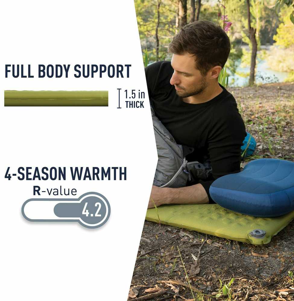 Prisipučiantis kilimėlis Sea To Summit Camp Mat Self Inflating Large