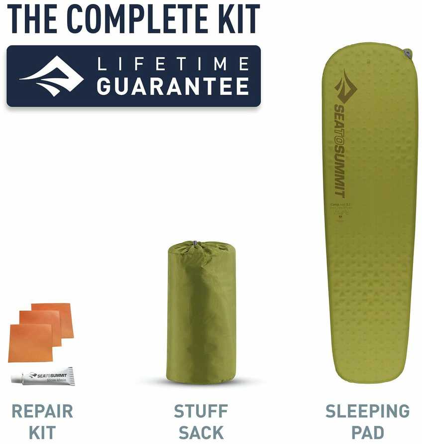 Prisipučiantis kilimėlis Sea To Summit Camp Mat Self Inflating Large