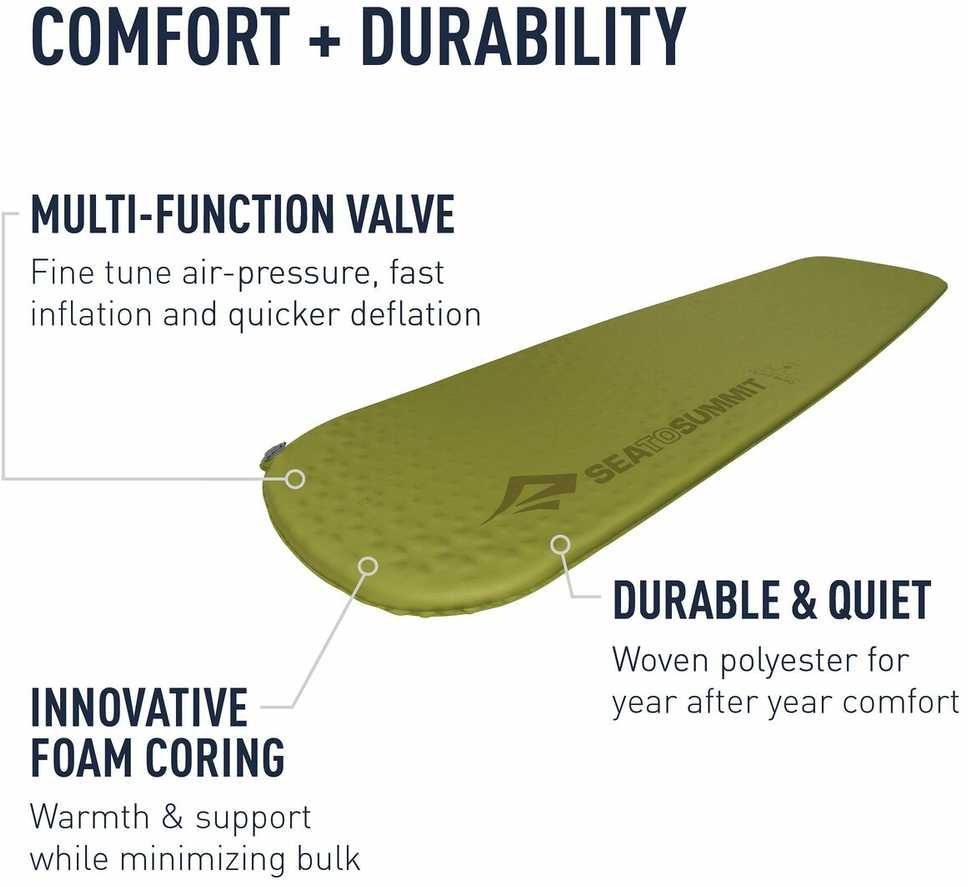 Prisipučiantis kilimėlis Sea To Summit Camp Mat Self Inflating Large