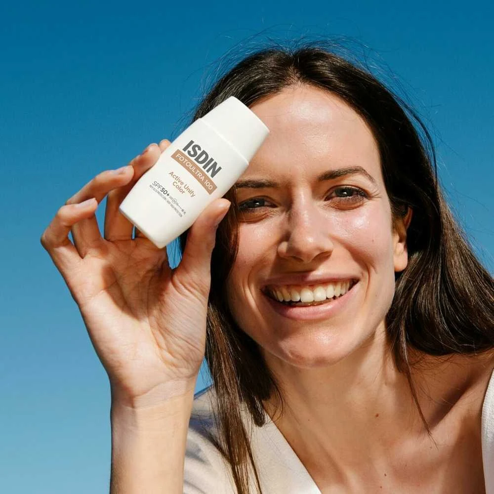 Isdin FOTOULTRA 100 ACTIVE UNIFY COLOR SPF 50+ tinted sunscreen 50 ml
