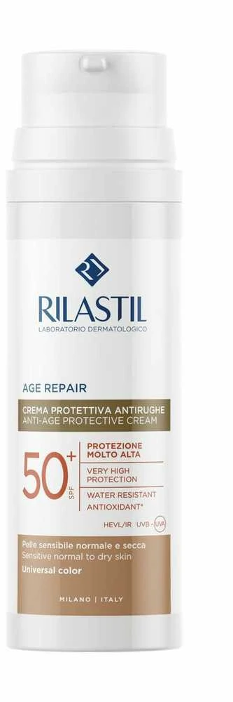 Rilastil Sun System Age Repair Color Spf 50+, 50 ml