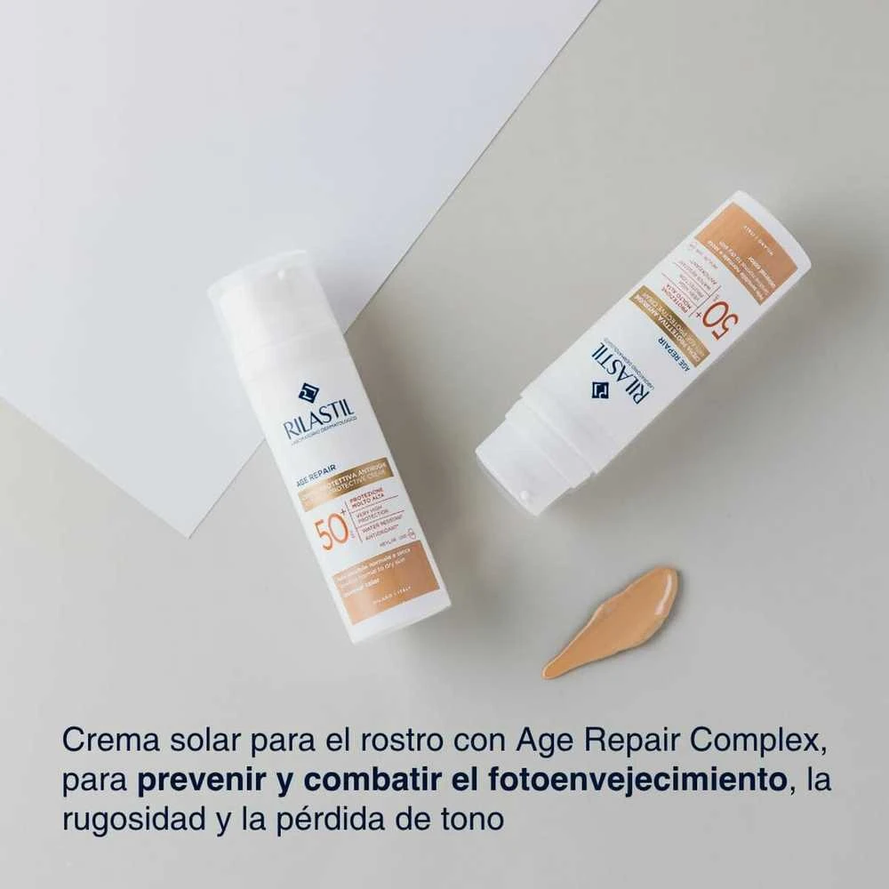 Rilastil Sun System Age Repair Color Spf 50+, 50 ml