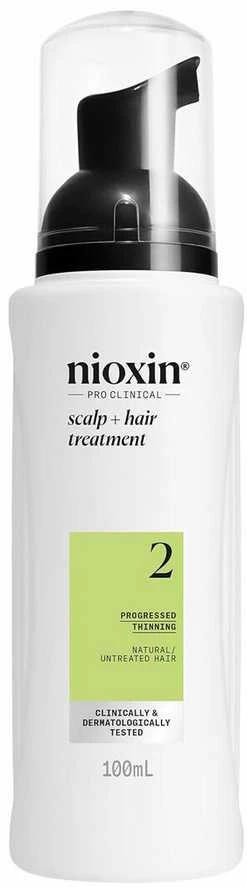 Nioxin Sistema 2 - Sérum Densificador - Cabello Natural Con Debilitamiento Avanzado, 100 ml