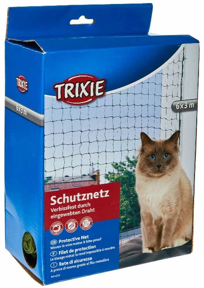 Trixie Apsauginis tinklas katėms 6x3m, žalias, SPEC