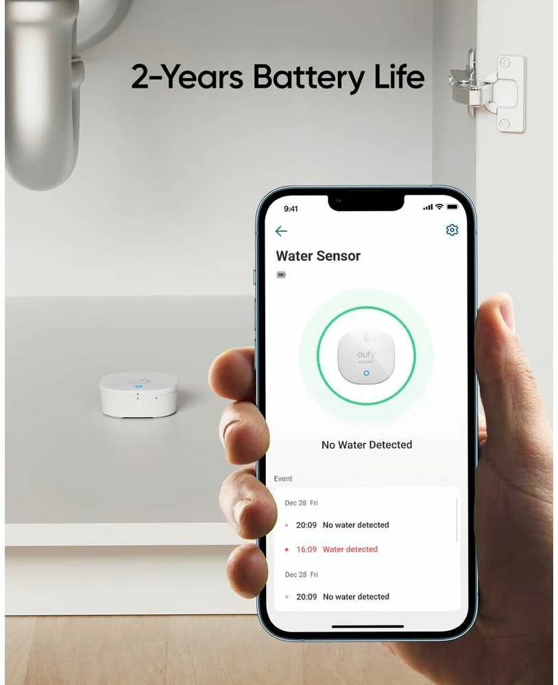 Anker Eufy Vanduo & Freeze Sensor