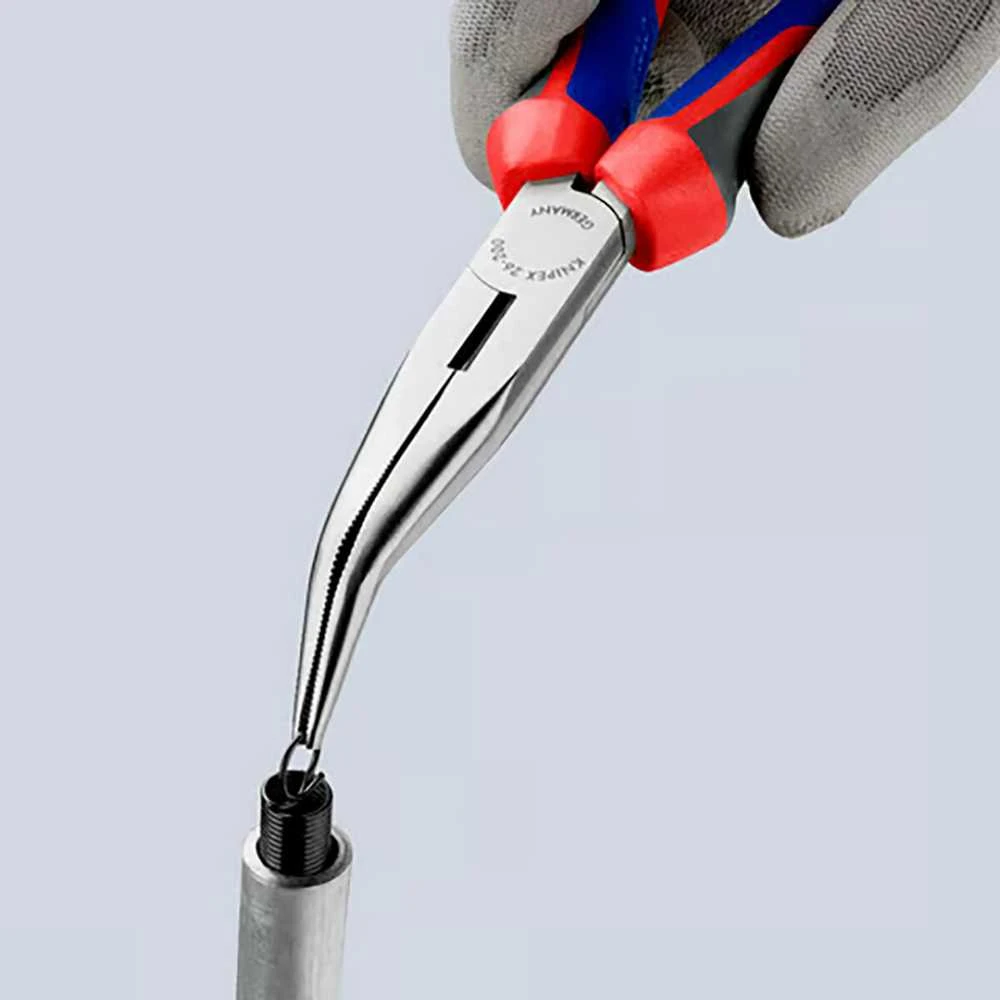 Smailianosės lenktos replės 200mm, Knipex