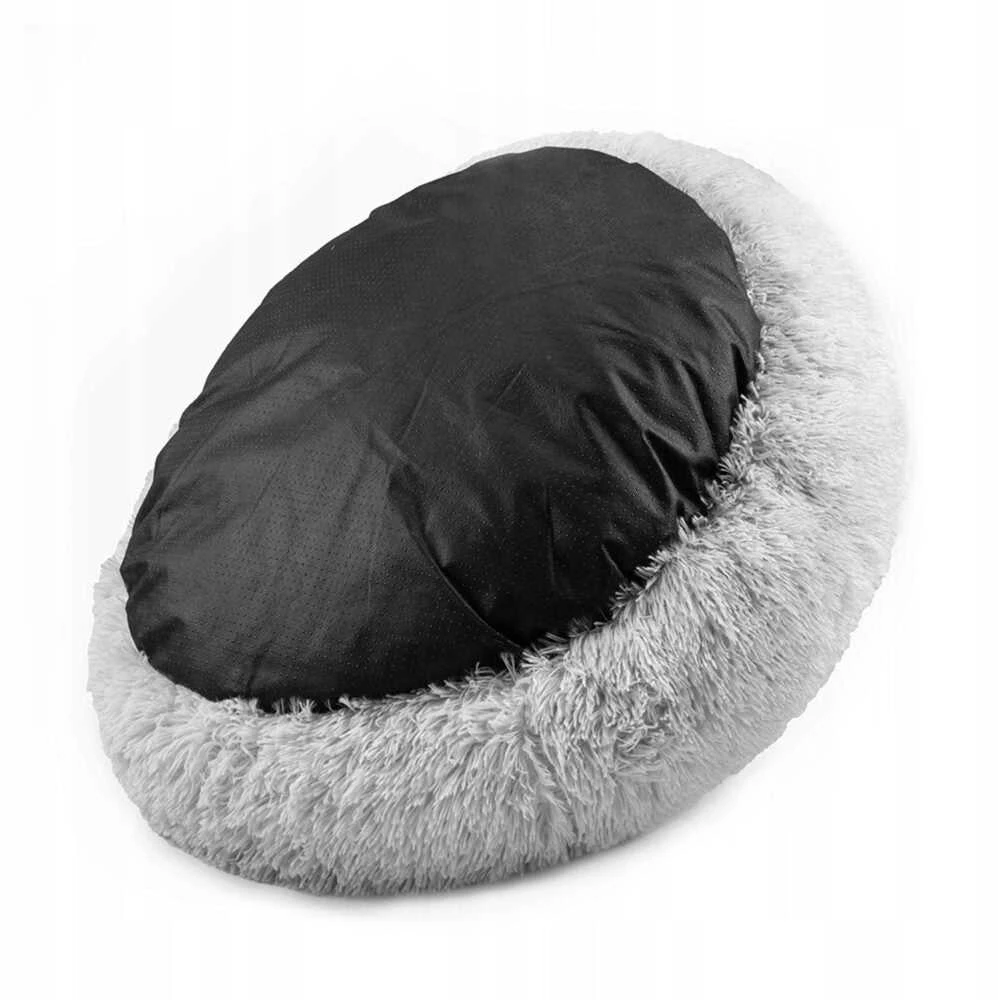 Purlov Hairy dog bed pilka 22759
