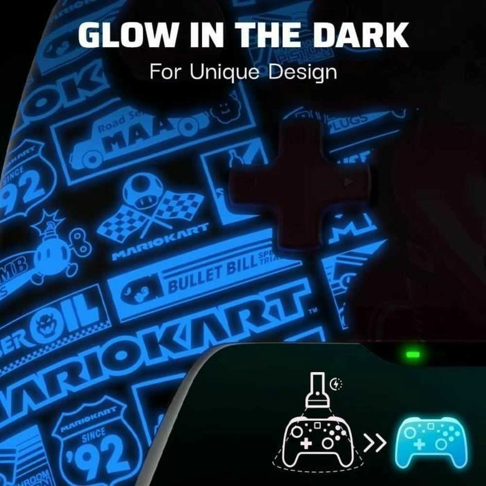 Sourcing PDP belaidis valdiklis Rematch Glow Nintendo Switch Grand Prix Peach | Tiekimas