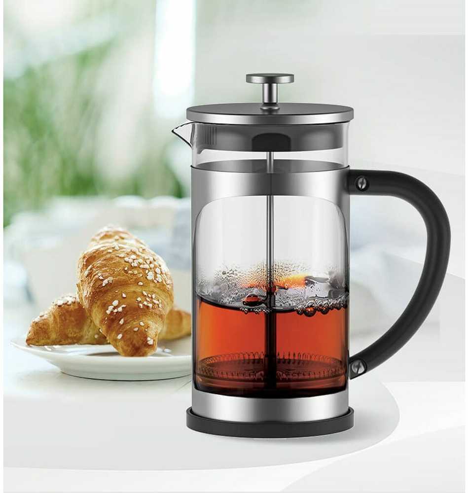 Prancūziškas presas MAESTRO MR-1860 (MR-1860-600) 600 ml Plienas