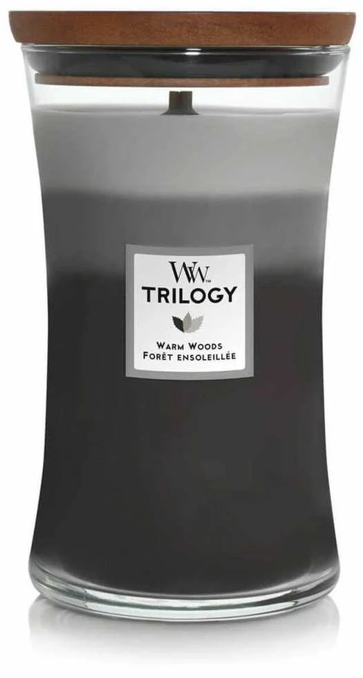 WoodWick Aromatinė žvakė (Warm Woods), 609,5 g