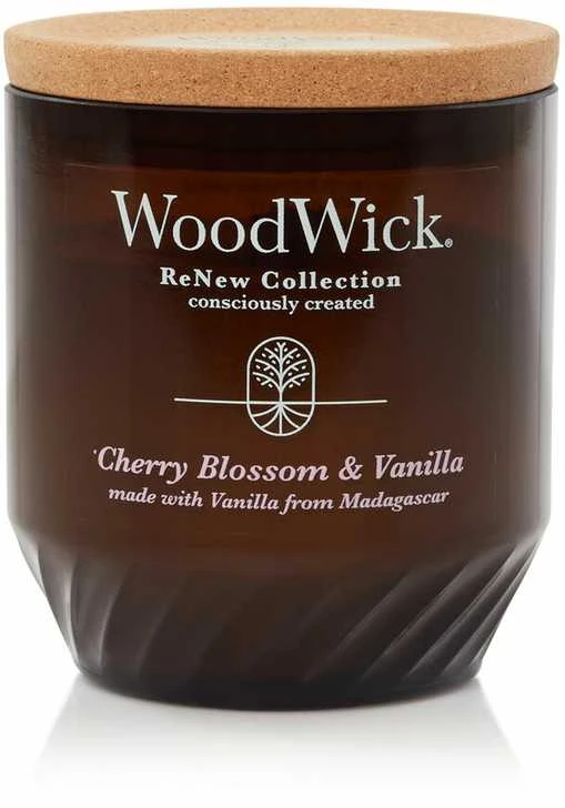 Woodwick Aromatinė žvakė (Cherry Blossom & Vanilla), 368g
