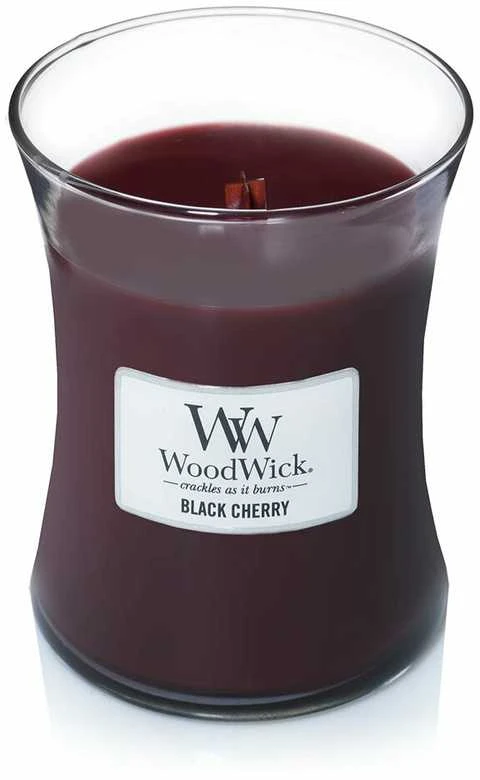 WoodWick Aromatinė žvakė (Black Cherry), 275 g