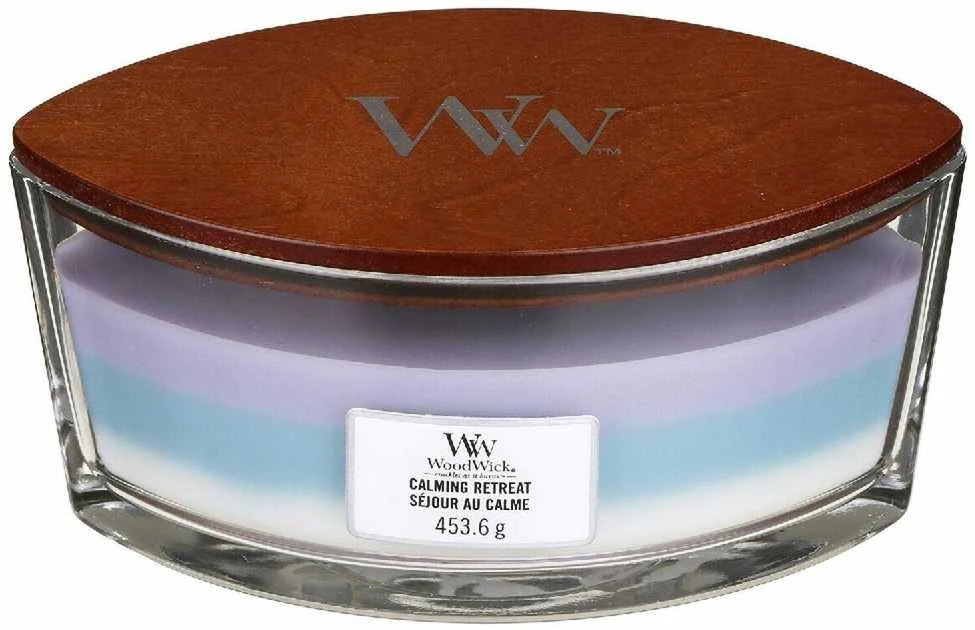 WoodWick Aromatinė žvakė (Calming Retreat), 453,6 g