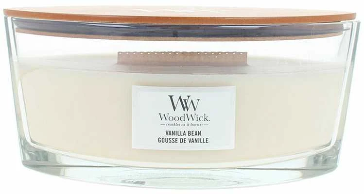 WoodWick Aromatinė žvakė (Vanilla Bean), 453,6 g