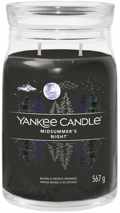 Yankee Candle Aromatinė žvakė Signature large glass Midsummer´s Night 567 g