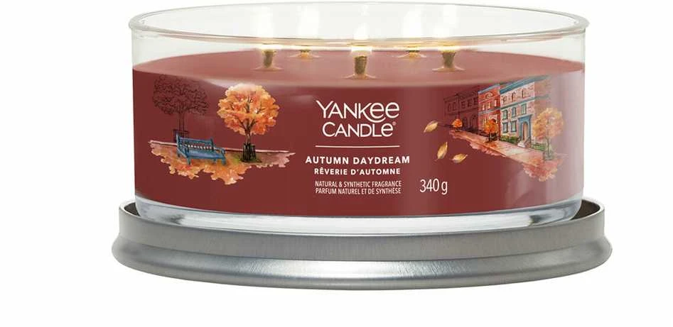 Yankee Candle Aromatinė žvakė Signature tumbler medium Autumn Daydream 340 g