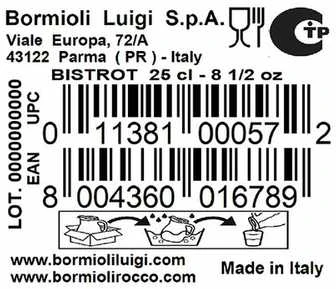 „Bormioli Rocco Jug“ (3DB-DZB-BIS/0,25)