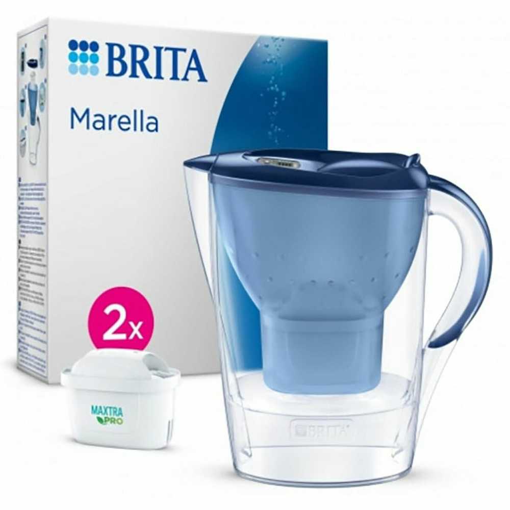 Filtruojanti karafa - BRITA - MARELLA - 2,4 litro - 2 MAXTRA PRO filtrai - Suderinama su indaplovėmis