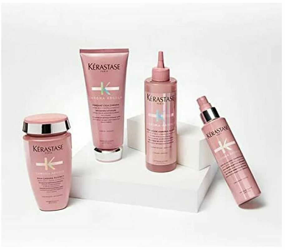 Kérastase Chroma Absolu Fondant Cica Chroma stiprinantis ir nuo porėtumo apsaugantis kondicionierius dažytiems plaukamss, 200 ml