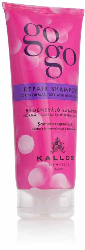 Kallos Cosmetics Gogo Repair Šampūnas šampūnas, 200 ml