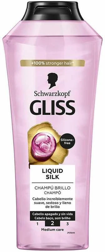 Schwarzkopf Mass Market GLISS LIQUID SILK Šampūnas 400 ml