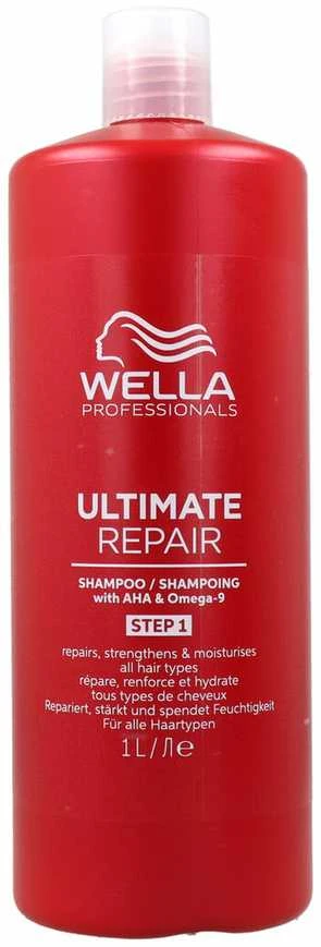 Wella Professionals Ultimate Repair Intensyvaus poveikio atkuriamasis šampūnas, 1000 ml