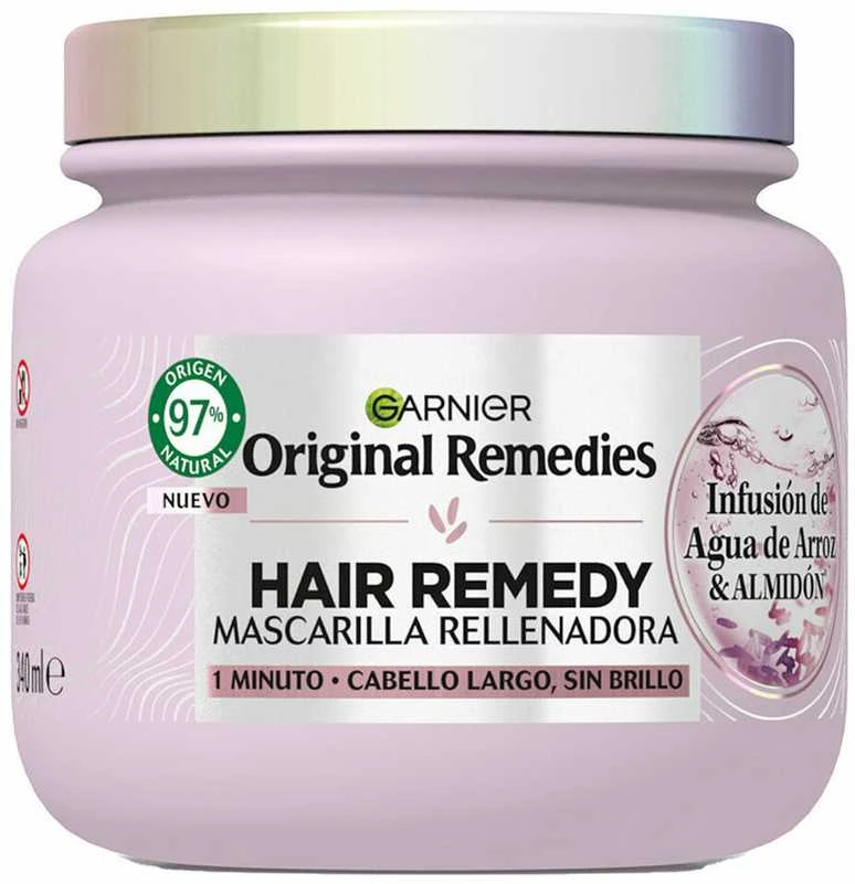 Garnier Original Remedies Mascarilla Agua De Arroz, 340 ml