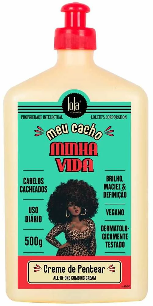 Lola Cosmetics Lola from Rio Meu Cacho Minha Vida Curl Defining Styling Kreminis formavimo kremas garbanotiems plaukams, 500 ml