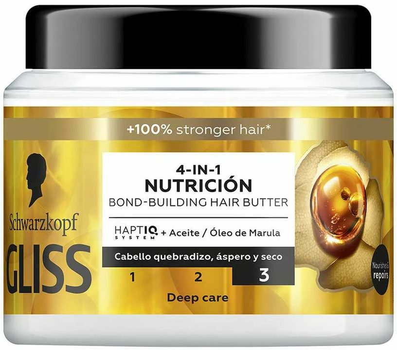 Schwarzkopf Mass Market GLISS OIL NUTRITIVE mask 400 ml
