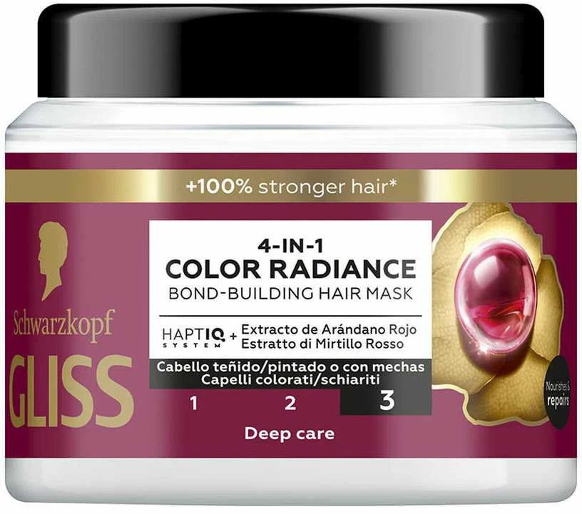 Schwarzkopf Gliss Color Perfector kaukė, 400 ml