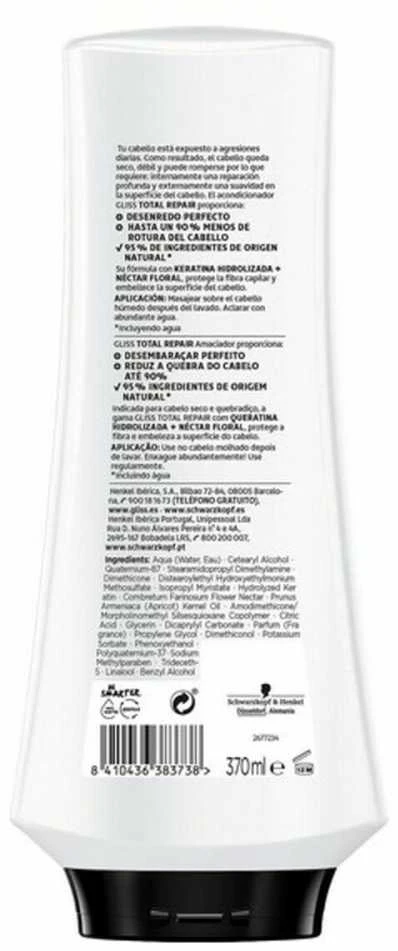 Schwarzkopf Gliss Total Repair kondicionierius, 200 ml