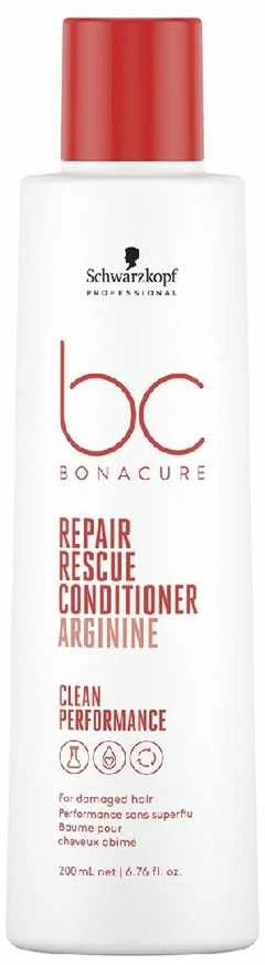 Atkuriamasis plaukų kondicionierius Schwarzkopf Bonacure Repair Rescue Conditioner Arginine 200ml