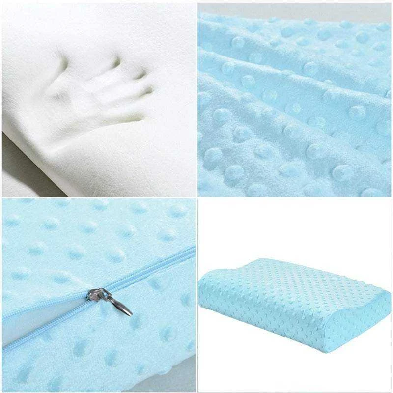 Aptel Termoelastinė ortopedinė pagalvė Relax Sleep, Mėlyna