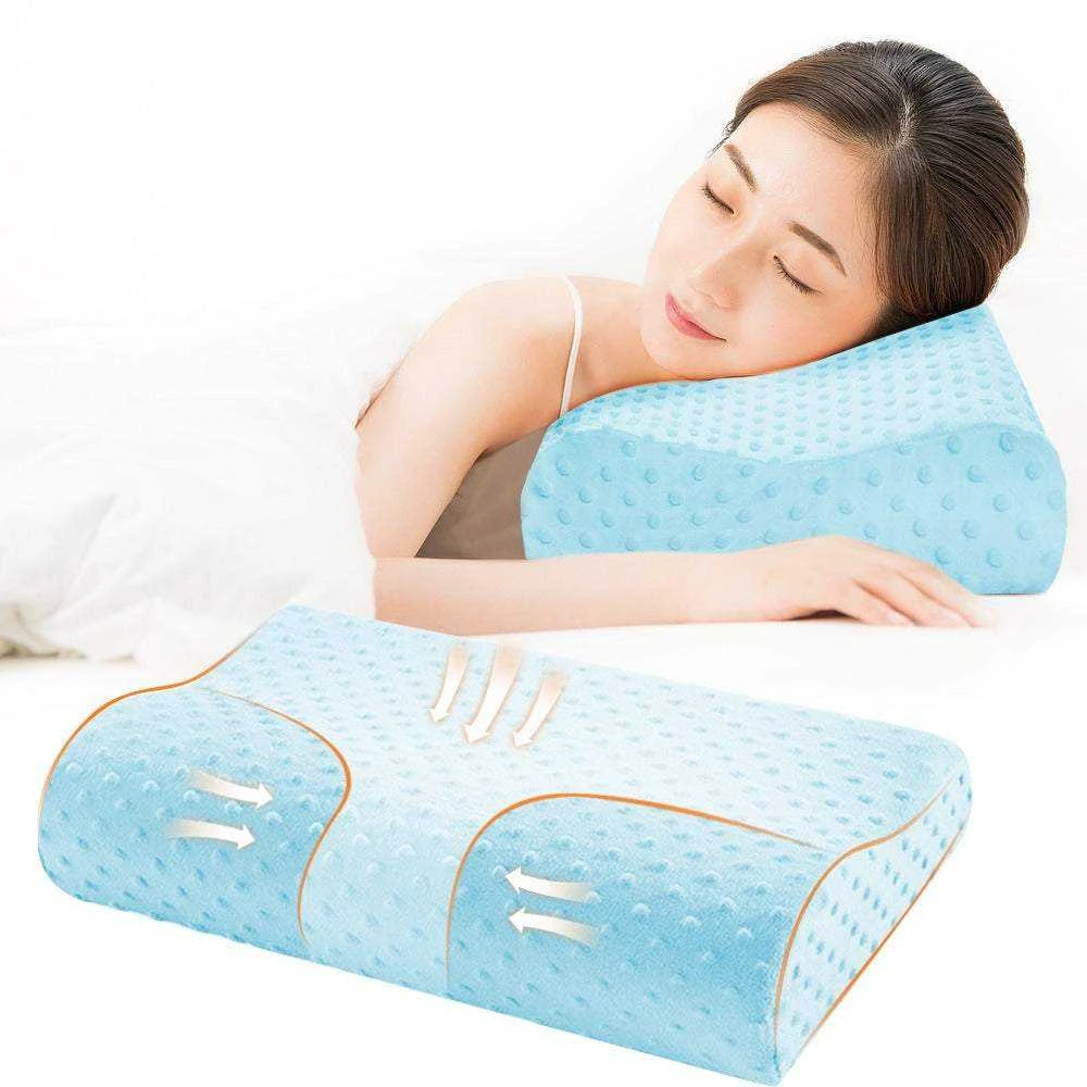 Aptel Termoelastinė ortopedinė pagalvė Relax Sleep, Mėlyna