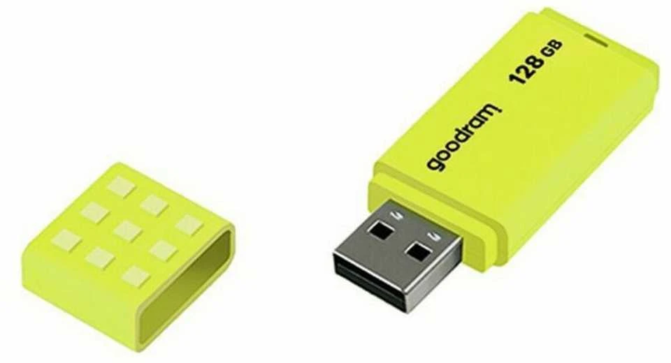 Pendrive GOODRAM UME2-0640W0R11 GOODRAM atmintis USB UME2 64GB USB 2.0 Baltas