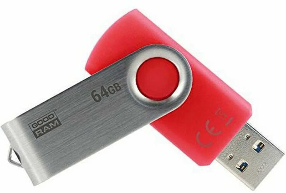 Atmintinė USB 3.0 GOODRAM UTS3 64GB, juoda sp.