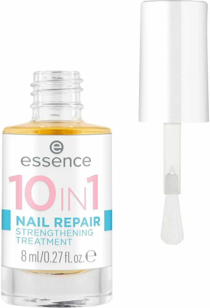 Essence Cosmetics Nail Repair Tratamiento Fortalecedor Reparador 10 En 1, 8 ml