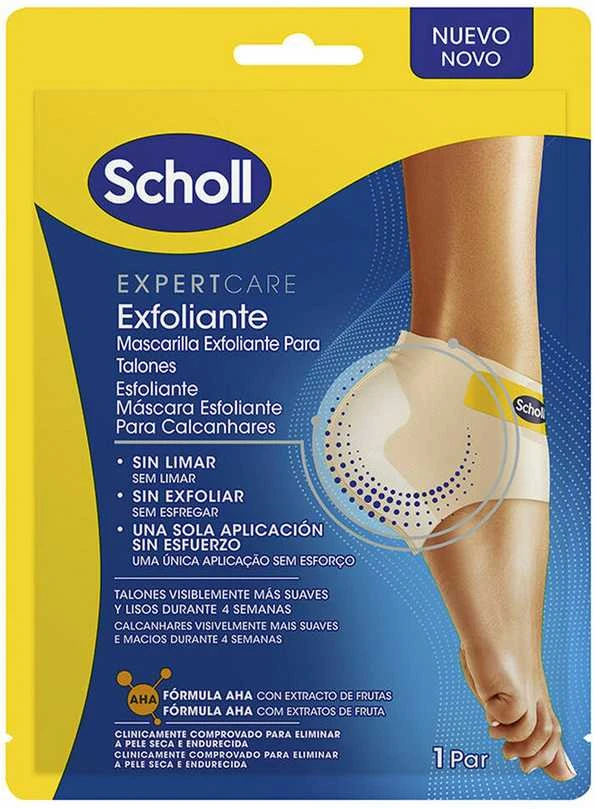 Scholl Exfoliating Heel Mask pėdų kaukė 1 pora