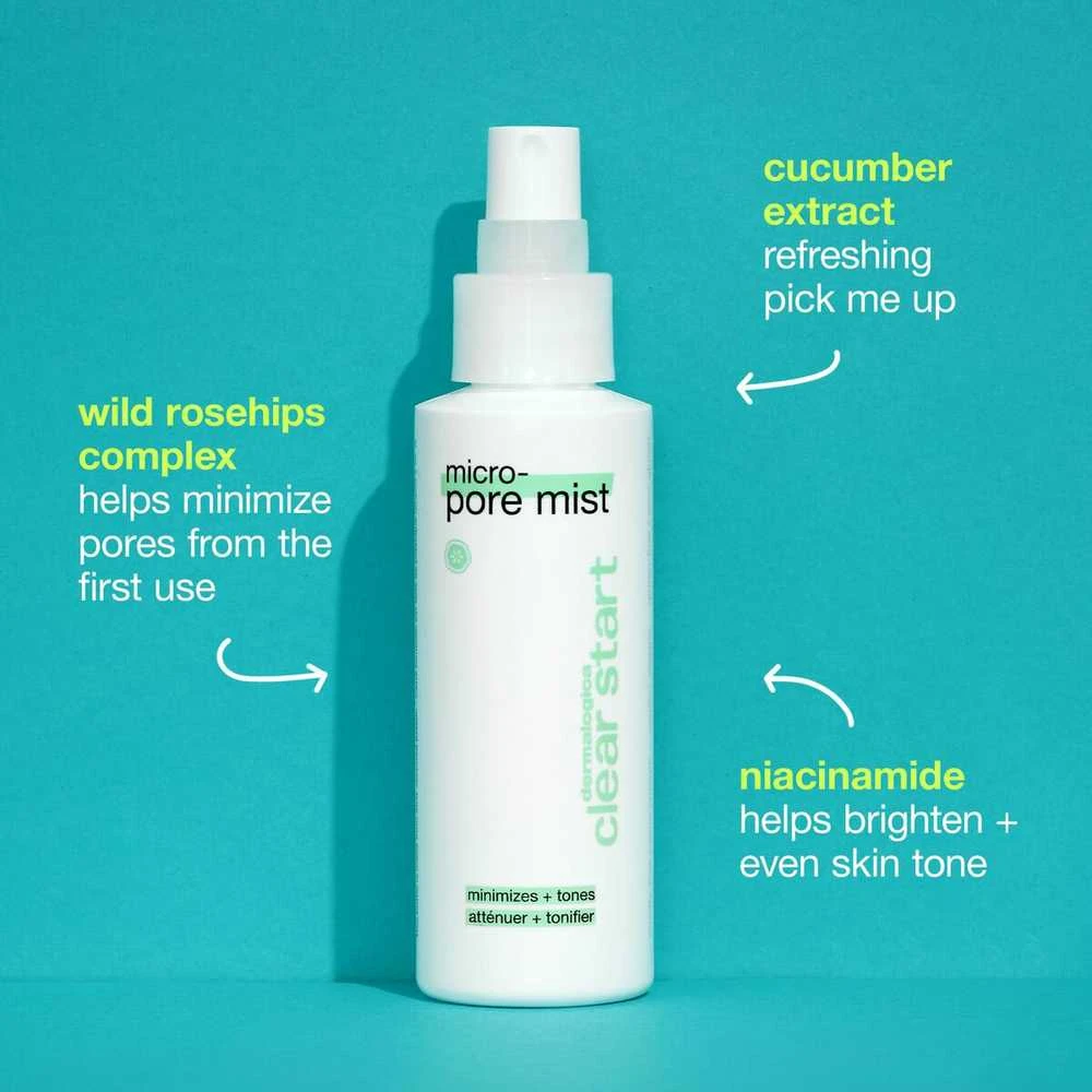 Dermalogica Clear Start Micro-Pore Mist veido losjonas ir Purškiklis moterims, 118 ml