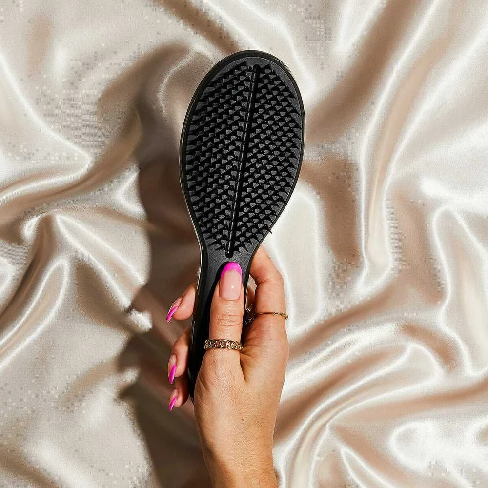 Plaukų šepetys Tangle Teezer Wet Detangler The Ultimate Styler Jet Juodas, juodos spalvos
