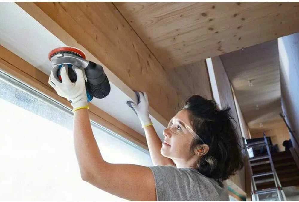 Bosch Ekscentrinis šlifuoklis GEX 18V-125, be akumuliatoriaus ir kroviklio