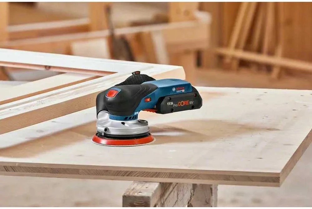 Bosch Ekscentrinis šlifuoklis GEX 18V-125, be akumuliatoriaus ir kroviklio