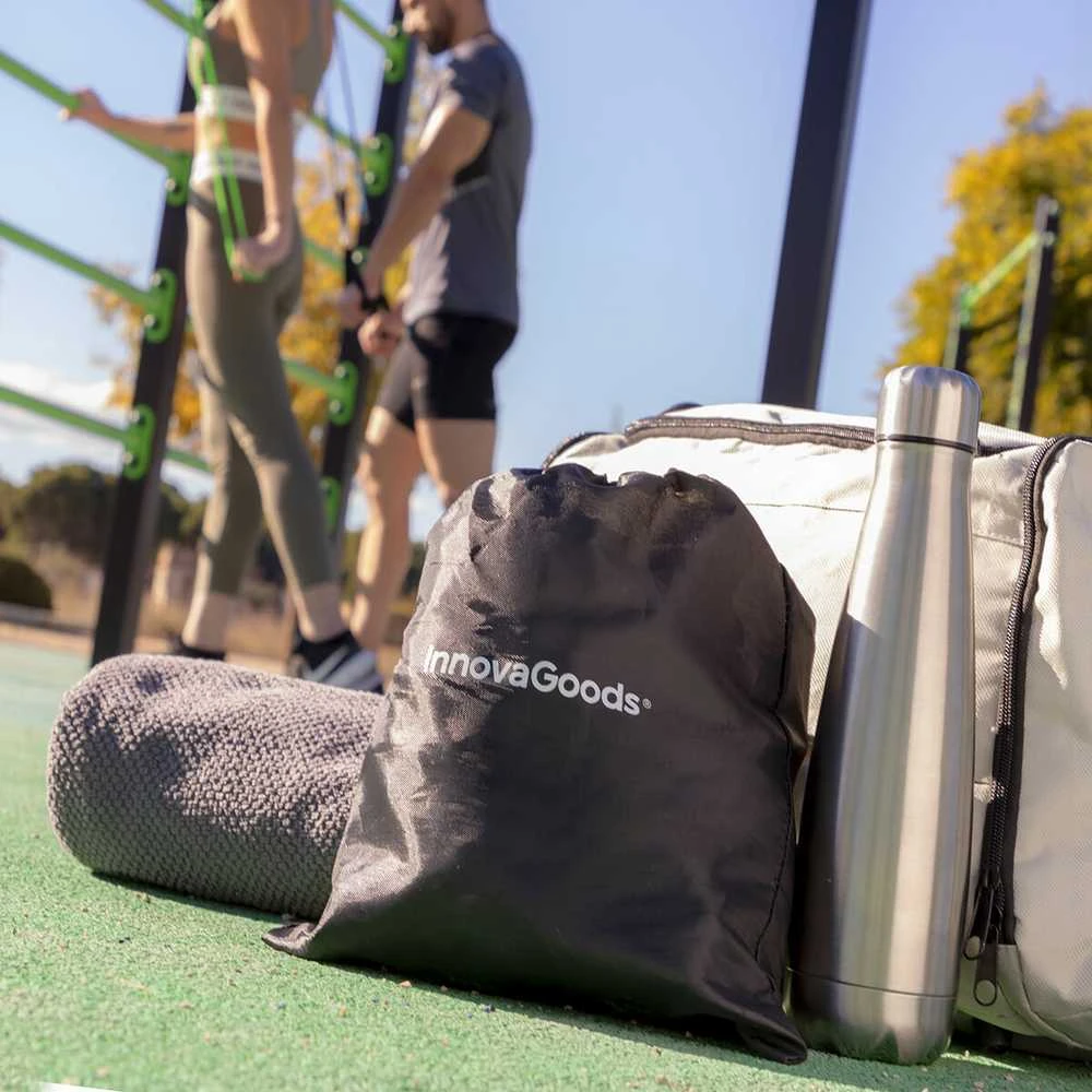 „InnovaGoods Rinkinys“ pasipriešinimo juostos su priedais ir pratimų vadovu. „InnovaGoods Tribainer“ 3 vnt.
