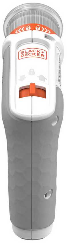 Black & Decker Juodas & Decker HEXDRIVER, cordless furniture screwdriver BCRTA01 (baltas/oranžinis, 3.6 volts)