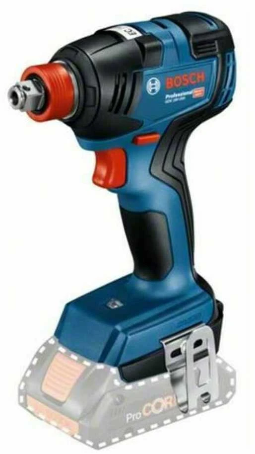 Smūginis veržliasūkis Bosch GDX 18V-200; 18 V (be akumuliatoriaus ir pakrovėjo)