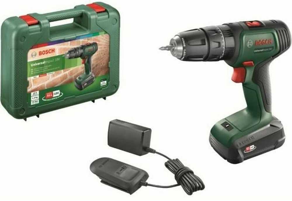 Bosch UniversalImpact18 (1x1,5) Akum.smūginis gręžtuvas
