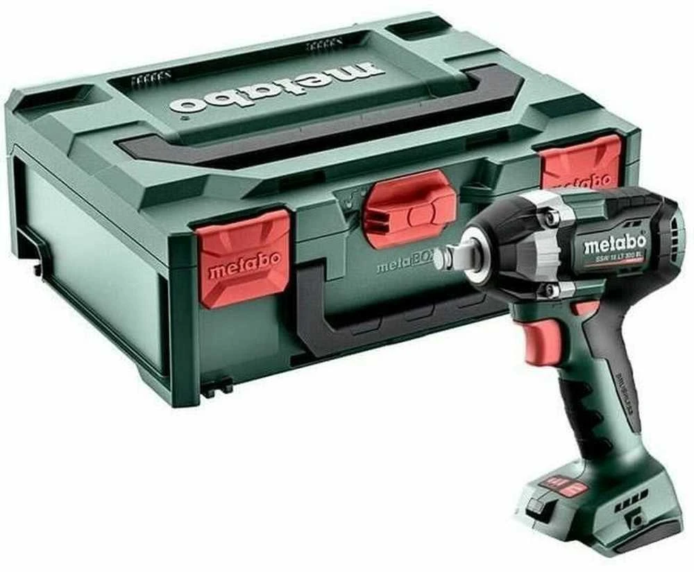 Smūginis veržliasukis Metabo SSW 18 LT 300 BL; 18 V (be akumuliatoriaus ir pakrovėjo)