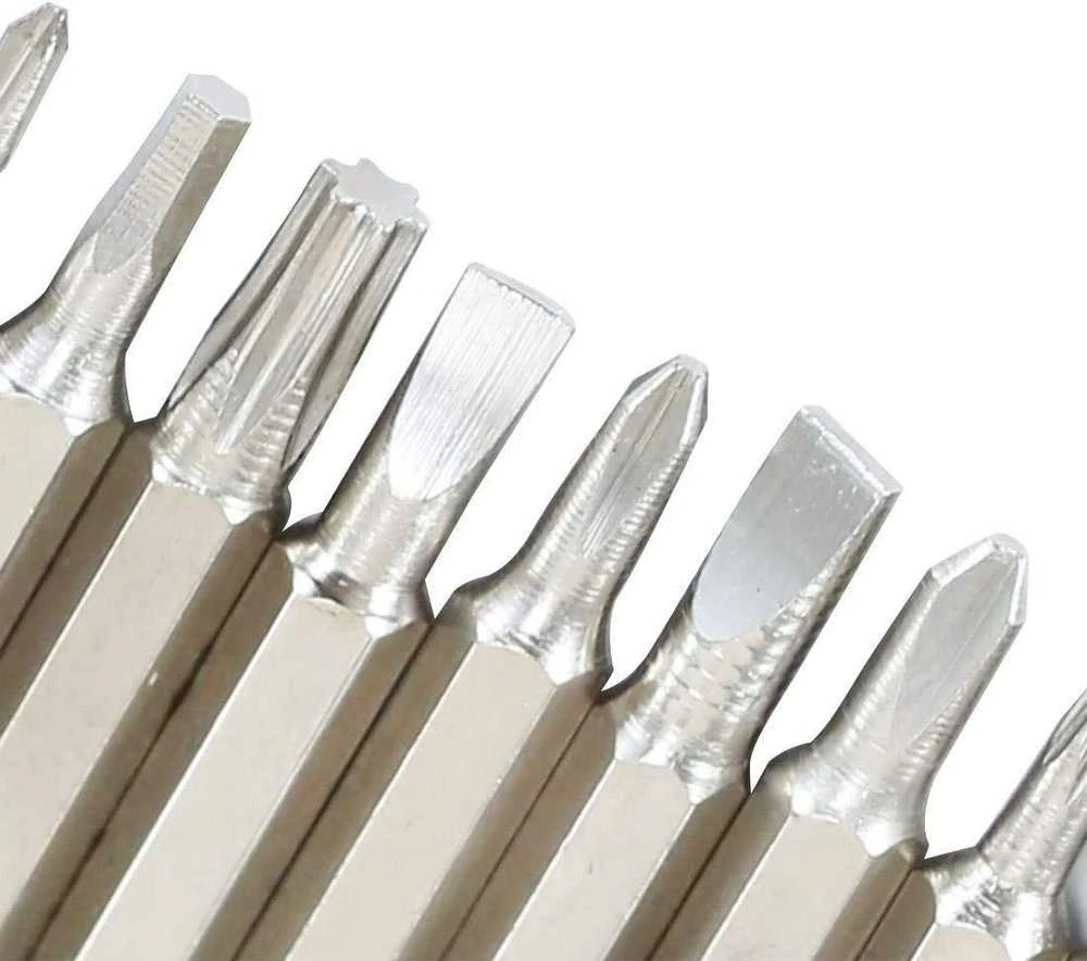 Įvairių tipų magnetinių atsuktuvų rinkinys su dėklu, 31 vnt.