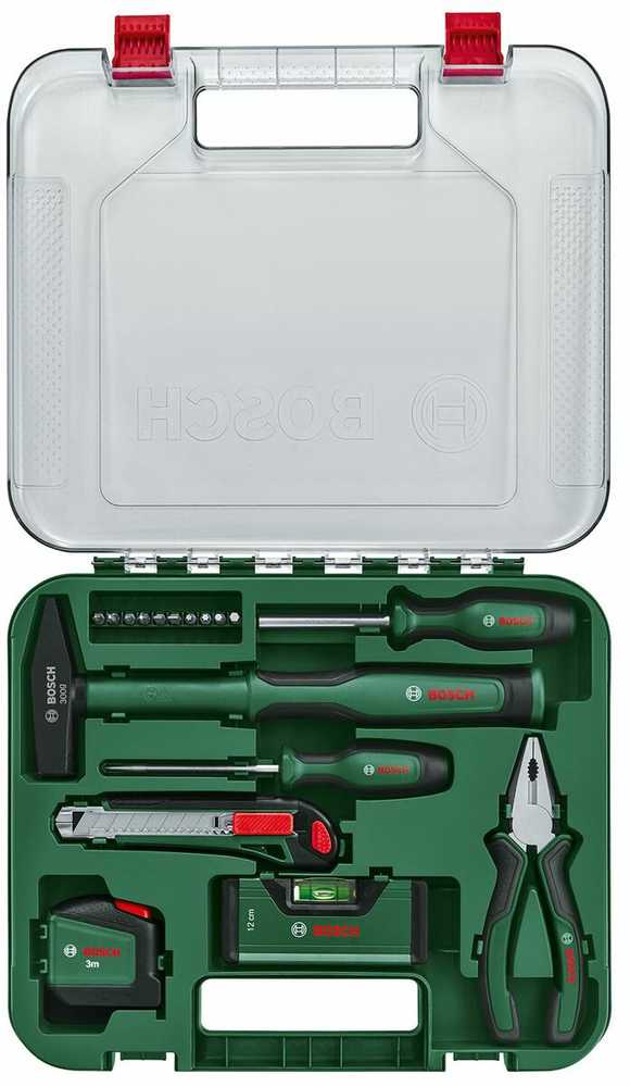 Įrankių komplektas Bosch 1600A02BY5; 17 vnt.